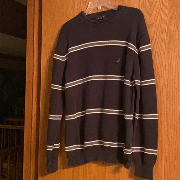 black nautica sweater